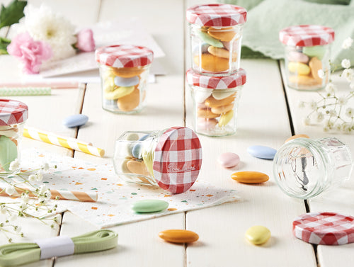 Lot de 15 petits pots 50g - rouge - Bonne Maman - 2