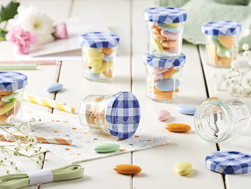 Lot de 15 petits pots 50g - bleu - Bonne Maman - 2