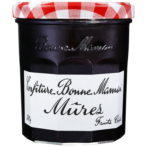 Confiture de Mûres Bonne Maman sur fond blanc - Bonne Maman - 1