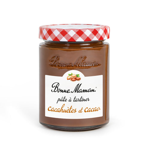 Pâte à tartiner cacahuètes et cacao - grand format - Bonne Maman - 1