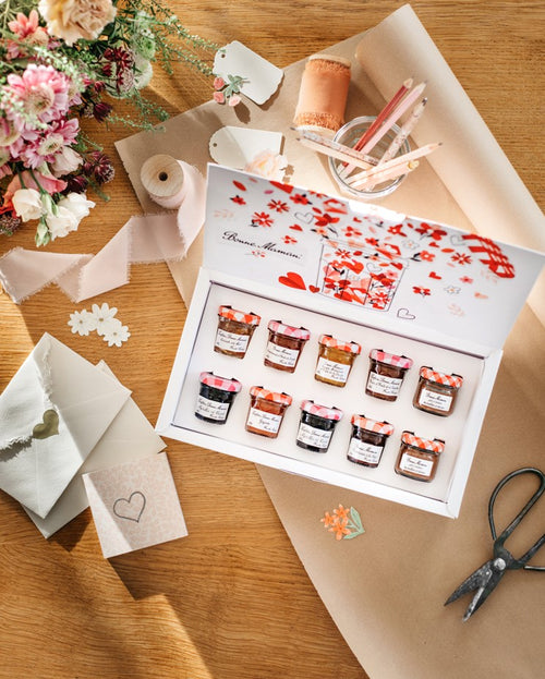 Coffret "un pot, beaucoup d'amour" et papillote confitures - Bonne Maman - 2
