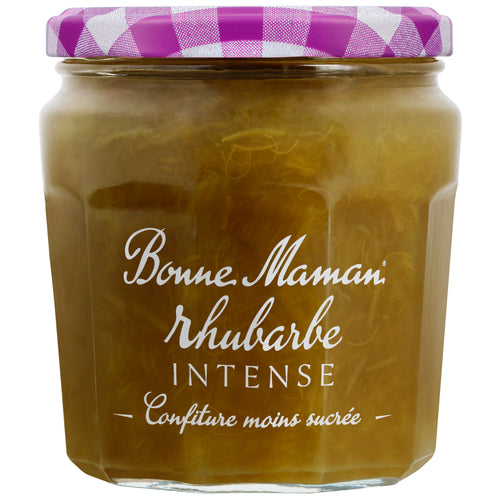 Rhubarbe Intense Bonne Maman sur fond blanc - Bonne Maman - 1