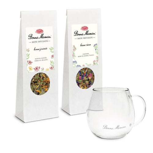 Assortiment d'Infusions matin et soir - Bonne Maman - 1